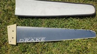 Fin deep Tuttle Box  fin Drake Race 580