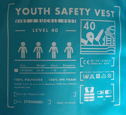 Safety Vest Aquatone Vibe (Orange)