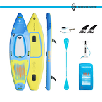 Kajak pompowany/SUP 2 w 1 Aquatone Playtime 11'4"